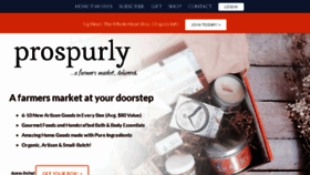 What Prospurly.com website looked like in 2018 (6 years ago)