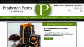 What Pembertonfarms.com website looked like in 2018 (6 years ago)