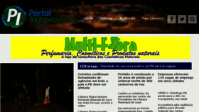 What Portalindependente.com website looked like in 2018 (6 years ago)