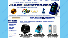 What Pulseoximeter.org website looked like in 2018 (6 years ago)