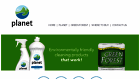 What Planetinc.com website looked like in 2018 (6 years ago)