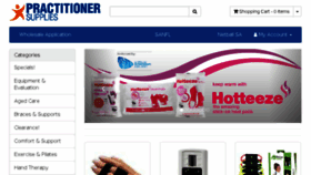 What Practitionersupplies.com.au website looked like in 2018 (6 years ago)