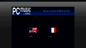 What Pcmusic.org website looked like in 2018 (6 years ago)