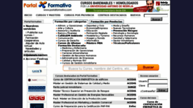 What Portalformativo.com website looked like in 2018 (6 years ago)