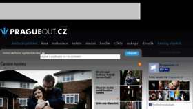 What Pragueout.cz website looked like in 2018 (5 years ago)