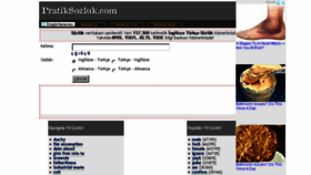 What Pratiksozluk.com website looked like in 2018 (5 years ago)