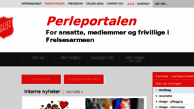What Perleportalen.no website looked like in 2018 (6 years ago)