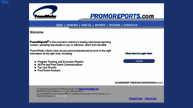 What Promoreports.com website looked like in 2018 (6 years ago)