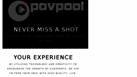 What Povpool.com website looked like in 2018 (6 years ago)