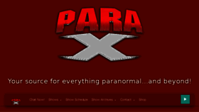 What Paraxradionetwork.com website looked like in 2018 (6 years ago)