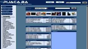 What Pijaca.ba website looked like in 2018 (5 years ago)