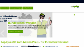 What Pin-development.de website looked like in 2018 (5 years ago)