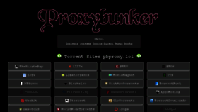 What Proxybunker.co.uk website looked like in 2018 (5 years ago)