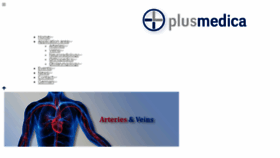 What Plusmedica.org website looked like in 2018 (7 years ago)