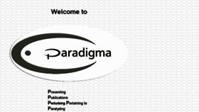 What Paradigma-publishing.com website looked like in 2018 (5 years ago)