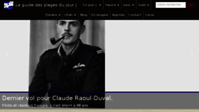 What Plagesdu6juin1944.com website looked like in 2018 (5 years ago)