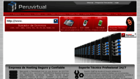What Peruvirtual.com website looked like in 2018 (5 years ago)