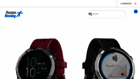 What Passion-running.fr website looked like in 2018 (7 years ago)