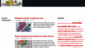 What Puntocruz.net website looked like in 2018 (5 years ago)