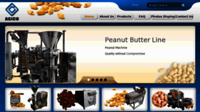 What Peanut-machine.com website looked like in 2018 (6 years ago)