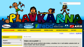 What Plavkarna.cz website looked like in 2018 (5 years ago)