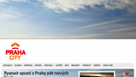 What Prahacity.cz website looked like in 2018 (5 years ago)