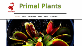 What Primalplants.com website looked like in 2018 (5 years ago)