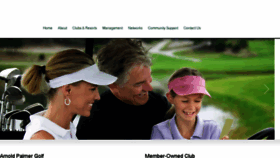 What Palmergolf.com website looked like in 2018 (5 years ago)