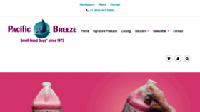 What Pacificbreezenw.com website looked like in 2018 (6 years ago)