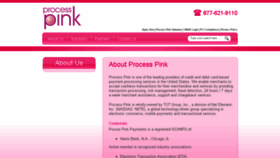 What Processpink.com website looked like in 2018 (5 years ago)