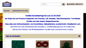 What Perlen-contor-stricker.de website looked like in 2018 (5 years ago)