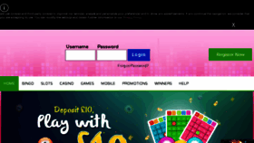 What Play2winbingo.com website looked like in 2018 (6 years ago)