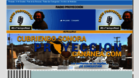 What Proyeccioncananea.com website looked like in 2018 (5 years ago)