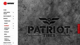 What Patriottires.com website looked like in 2018 (5 years ago)