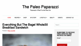 What Paleopaparazzi.com website looked like in 2018 (5 years ago)