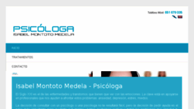 What Psicologa-isabelmontoto.com website looked like in 2018 (6 years ago)
