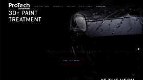 What Protech.mc website looked like in 2018 (5 years ago)