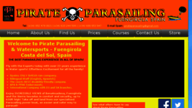 What Parasailingfuengirola.com website looked like in 2018 (6 years ago)