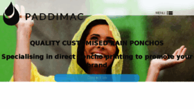 What Paddimac.co.uk website looked like in 2018 (5 years ago)
