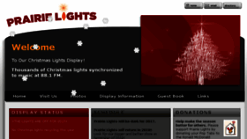 What Prairielights.info website looked like in 2018 (6 years ago)