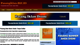 What Pasangiklan.biz.id website looked like in 2018 (5 years ago)