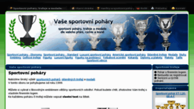 What Pohary-trofeje-medaile.cz website looked like in 2018 (5 years ago)