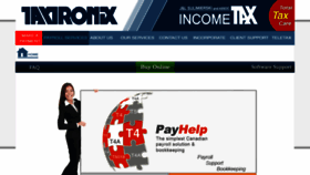 What Payhelp.ca website looked like in 2018 (5 years ago)