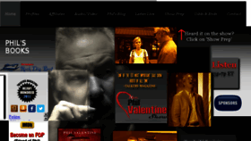 What Philvalentine.com website looked like in 2018 (5 years ago)