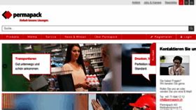 What Permapack.ch website looked like in 2018 (7 years ago)