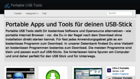 What Portable-tools.de website looked like in 2018 (5 years ago)