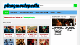 What Pinoymoviepedia.co website looked like in 2018 (5 years ago)