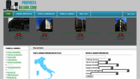 What Propostaimmobiliare.com website looked like in 2018 (5 years ago)