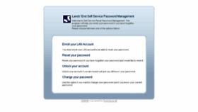 What Passwordreset.landsend.com website looked like in 2018 (5 years ago)
