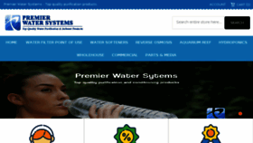 What Premierwatersystems.net website looked like in 2018 (5 years ago)
